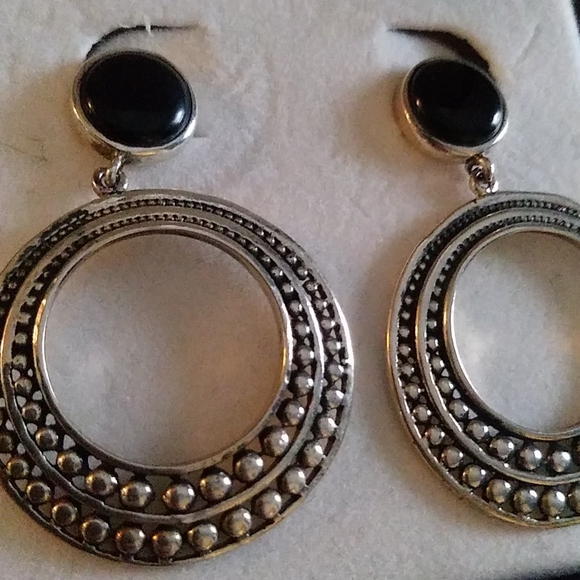 Sterling Silver Earrings - Picture 2 of 4